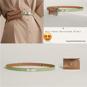 Kelly Pocket 18 Belt Limited Edition Multicolor